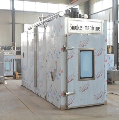 380v Meat Smoking Machine PLC 100kg Batch Industrial Smoke House Oven