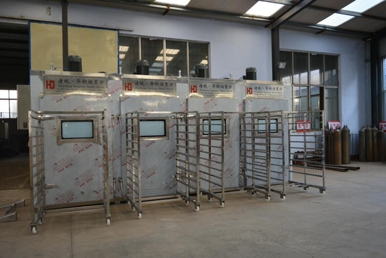 380v Meat Smoking Machine PLC 100kg Batch Industrial Smoke House Oven