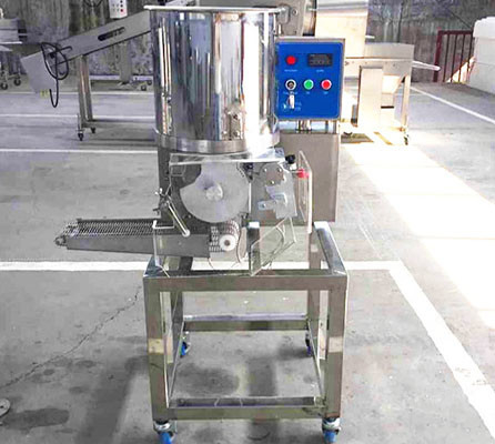 Small Burger Patty Machine Chicken 2100PCS/H Commercial Burger Making Machine