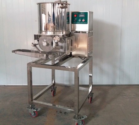 Small Burger Patty Machine Chicken 2100PCS/H Commercial Burger Making Machine