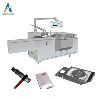 Horizontal Cartoning Automatic Food Packing Machine Hot Melt Adhesive Sealing