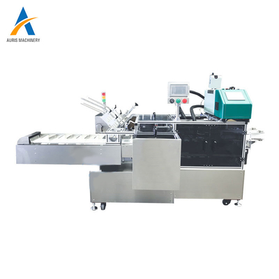 Horizontal Cartoning Automatic Food Packing Machine Hot Melt Adhesive Sealing