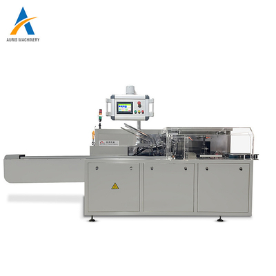 Horizontal Cartoning Automatic Food Packing Machine Hot Melt Adhesive Sealing