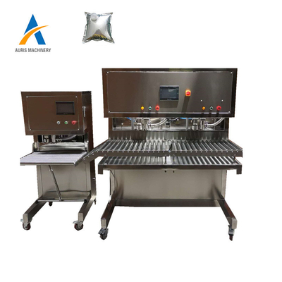SUS304 Semi Automatic Food Packing Machine Wine Bag BIB Filler
