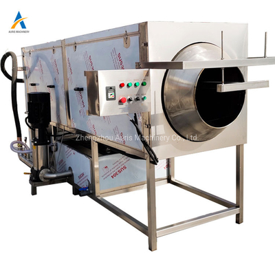 200kg Hour Nuts Processing Machine Industrial Kernels Peanut Fryer Machine