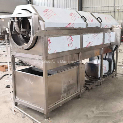 200kg Hour Nuts Processing Machine Industrial Kernels Peanut Fryer Machine