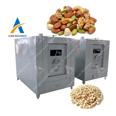80-120 Kg/H Nuts Processing Machine Cashew Peanut Cocoa Bean Roasting Machine