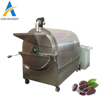 SUS304 Drum Roaster Machine SUS 201 Carbon Steel Coffee Bean Roasting Machine