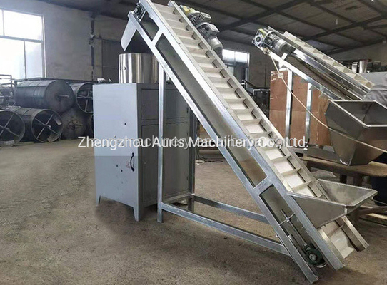 Grading Commercial Peanut Roasting Machine Peeler Nut Cashew Shelling Machine