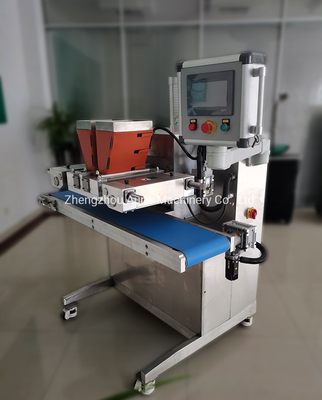 6PCS Min Chocolate Pouring Machine 304ss Coating Chocolate Depositing Line