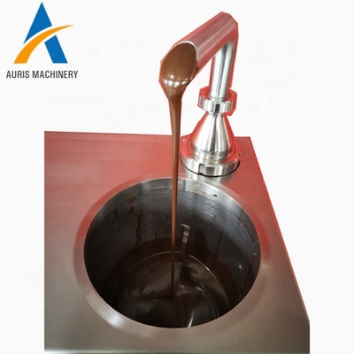 full automatic small chocolate temperature adjuster black  hot selling chocolate making dipper machine for dessert shops