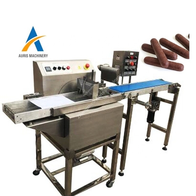 Multi Functional Cake Chocolate Enrober Machine Glazing Chocolate Dipping Machine