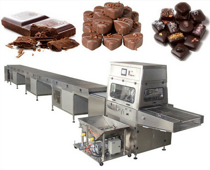 150kg Per Hour Commercial Chocolate Dipping Machine