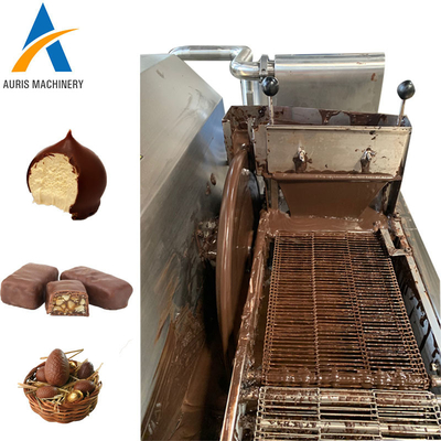 Full automatic  chocolate making machine 250 500 model continuous chocolate tempering machine