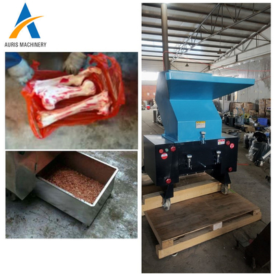 Cocoa Sesame Meat Processing Machines Stainless Steel Carbon Steel Chicken Bone Crusher
