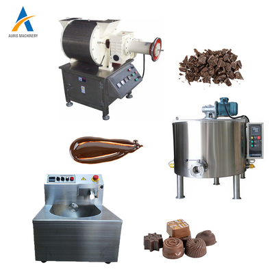 Industrial 304ss Chocolate Making Machine 500kg/H Cocoa Liquor Pressing Machine