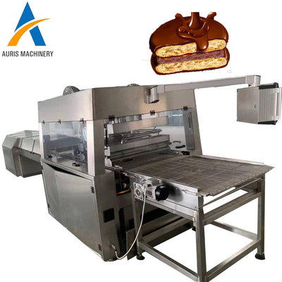 Stainless Steel Chocolate Enrober Machine Chocolate Covered Machine