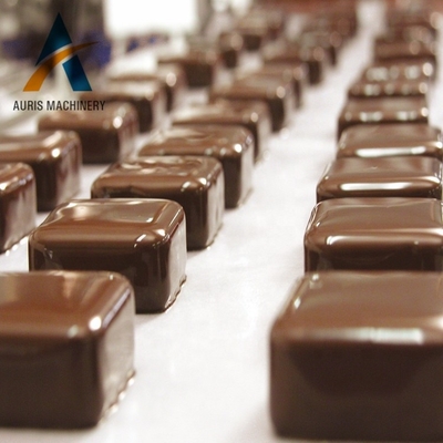 15kg 30kg 60kg Chocolate Making Machine Coating Covering Machine For Waffer Cookies