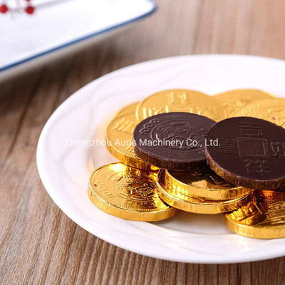 Aluminium Foil Potato Chips Packing Machine Heart Shape Gold Coin Packing Machine