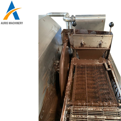 10m/Min Chocolate Tempering Machine Enrobing 304ss Chocolate Moulding Machine
