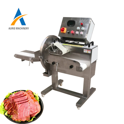 Cooked Meat Dicing Slicing Machine Chicken Breast Jerky Slicer 0.77 Kw