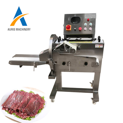 Cooked Meat Dicing Slicing Machine Chicken Breast Jerky Slicer 0.77 Kw