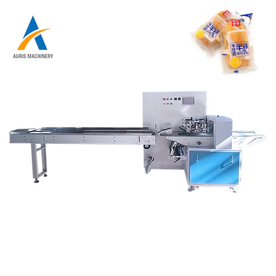 Intelligent Full Automatic Pillow Packing Machine LCD Display PLC Control