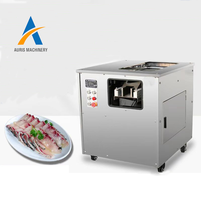 Black Carp Filleting Cod Fish Slitting Machine With Sloped 380v