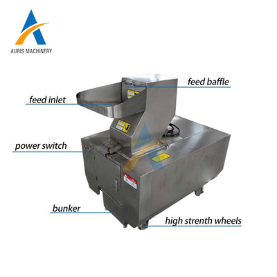 Animal Bone Grinder Machine Crushing Meat Cutting Beef Pork Ribs Meat Saw Shredder