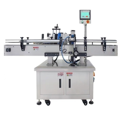 High Speed Automatic Sticker Labeller Round Glass Bottle Labeling Machine For Food Industry
