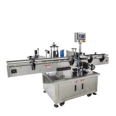 High Speed Automatic Sticker Labeller Round Glass Bottle Labeling Machine For Food Industry