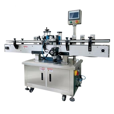 High Speed Automatic Sticker Labeller Round Glass Bottle Labeling Machine For Food Industry