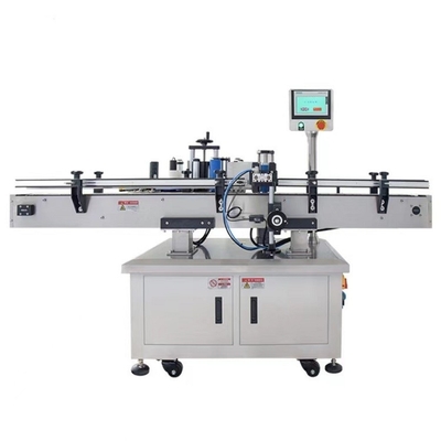 High Speed Automatic Sticker Labeller Round Glass Bottle Labeling Machine For Food Industry