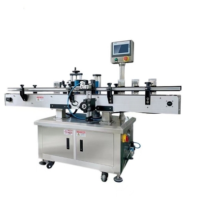 High Speed Automatic Sticker Labeller Round Glass Bottle Labeling Machine For Food Industry