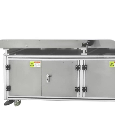 Automatic plane label machines double vegetable cling film labeling machine