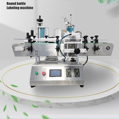 Automatic Table Type Small Essential Oil Round Bottle Sticker Labeling Machine