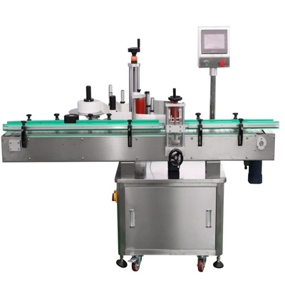 Automatic sticker bottle labeling machine bottle label applicator for plastic glass containers