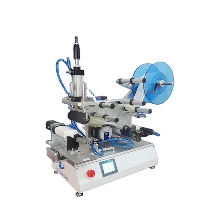 Multi-function rotary labeling machines semi-automatic round flat bottle double-sided labeling machine
