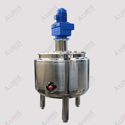 304ss Stainless Steel Vacuum Mixer Machine Stuffing Meat Emulsifying Machine